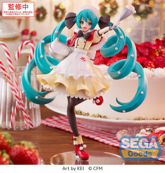 Hatsune Miku Christmas 2025 (Pastry Chef Ver.) Luminasta Figure