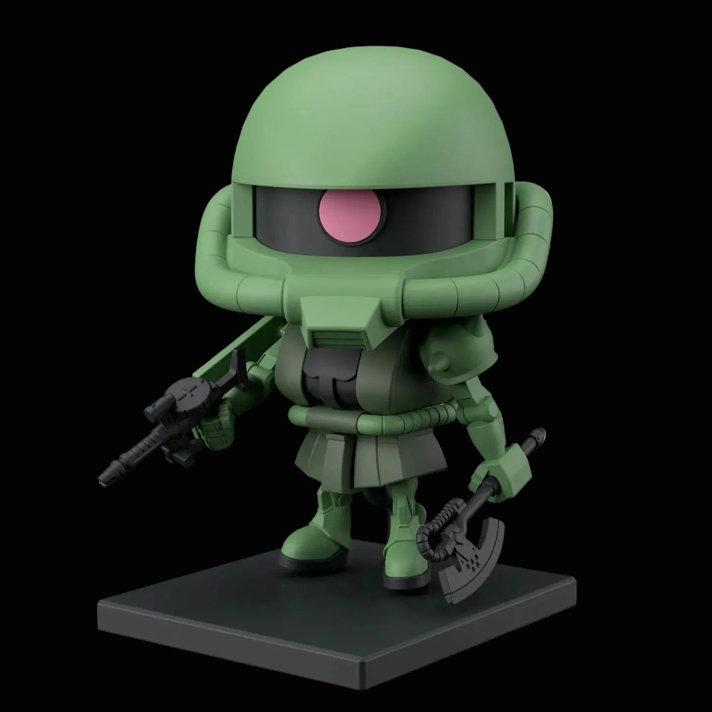 Gundam 1/1 Zakupla-Kun DX Set (With Runner)